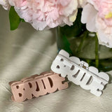 BRIDE Word Claw in Pale Orchid