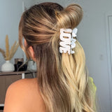 LOVE Word Claw in Coconut Milk