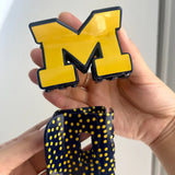 Michigan® Block M Logo Claw - Fizzy