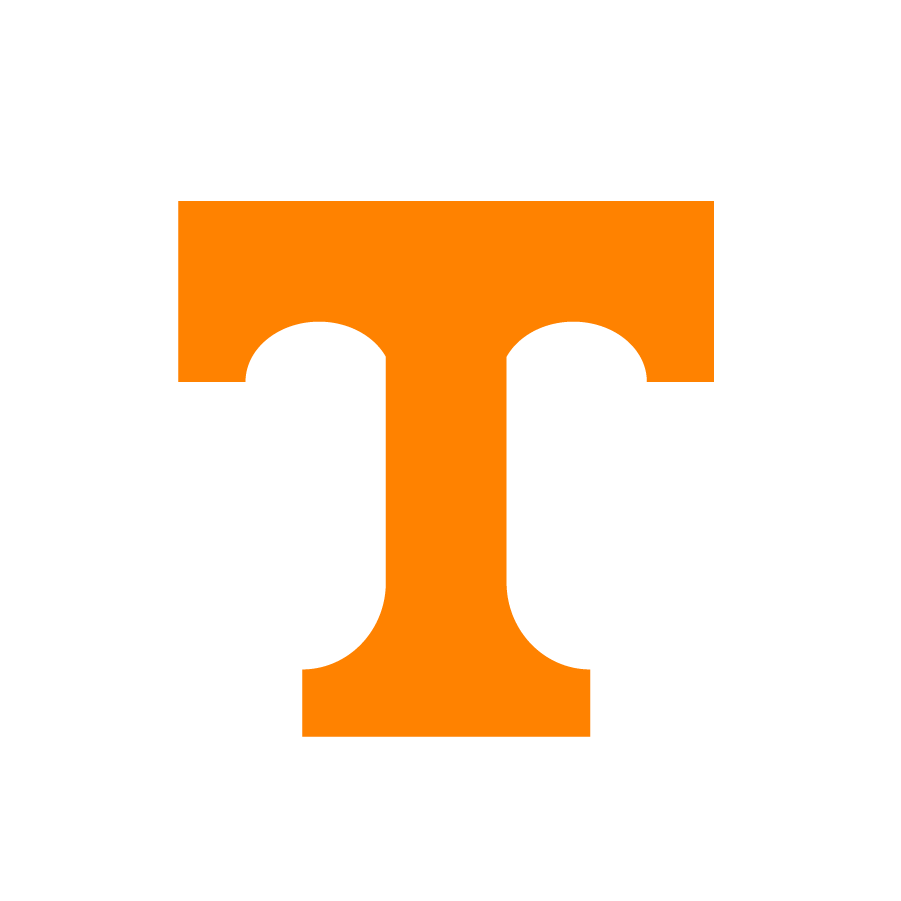 Tennessee logo showcasing Fizzy's official license to carry unique collegiate hair claw clips.