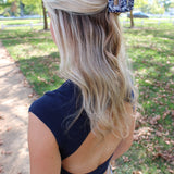 Tailgate 2x2 Navy + White Wild Stripes